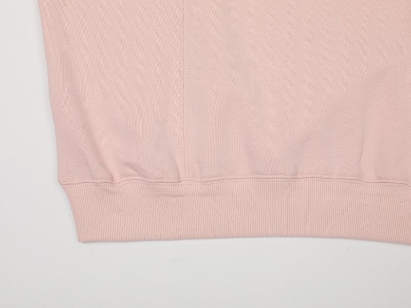 CONTRAST REGLAN CROP SWEATSHIRTS (PINK)