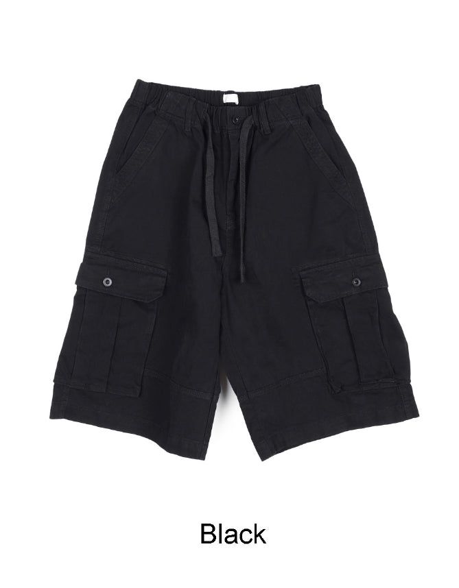 Elder Washed Cargo Bermuda Pants