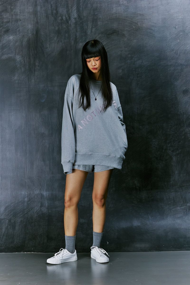 DIAGONAL-EMBROIDERY MTM (Gray)