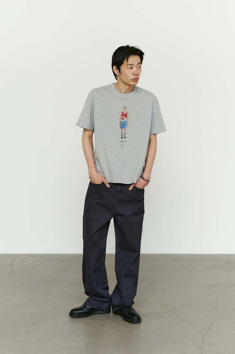 ローライズ フィット カチオン レギュラー パンツ(Washed Navy)