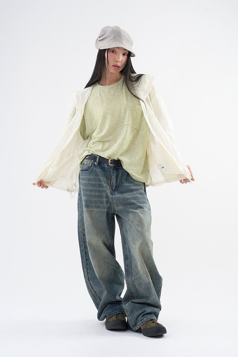 Sain Stripe Pocket T-shirt