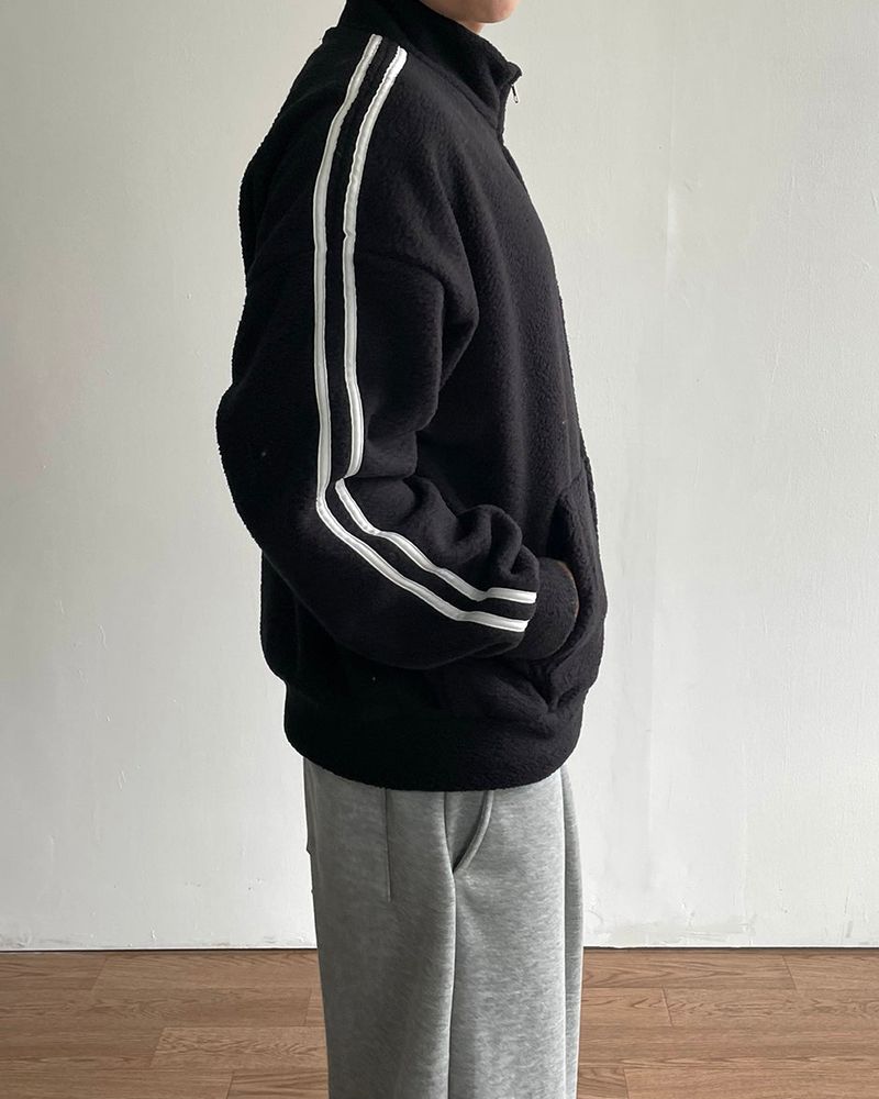 Mode Fleece Track Zip-up