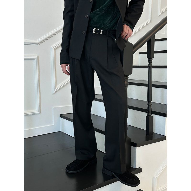 LAURANT（ロラン）の「[F/W] スタンダードツータックワイドスラックス(2color)（パンツ）」