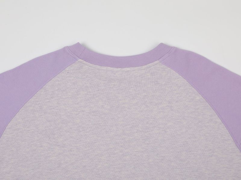 PEACE REGLAN OVER SWEATSHIRTS (PURPLE)
