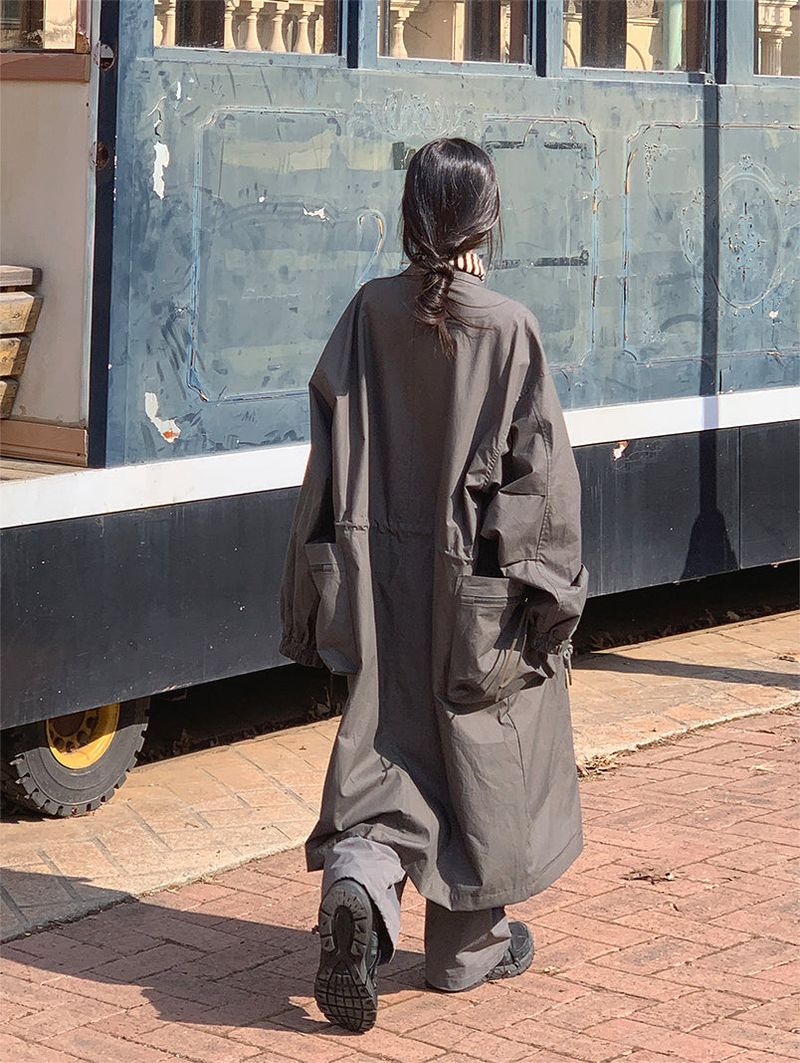 FIELD TRENCH LONG JACKET (3COLOR)
