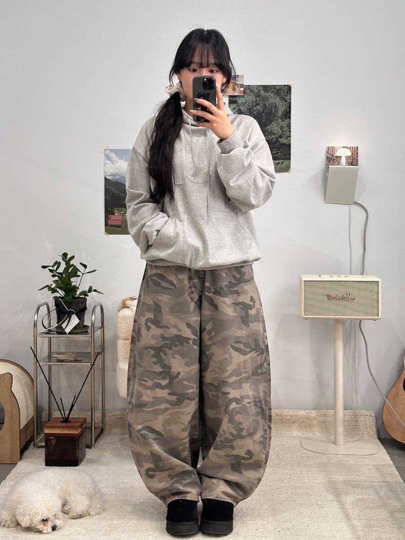 CAMO MEGA COTTON PANTS