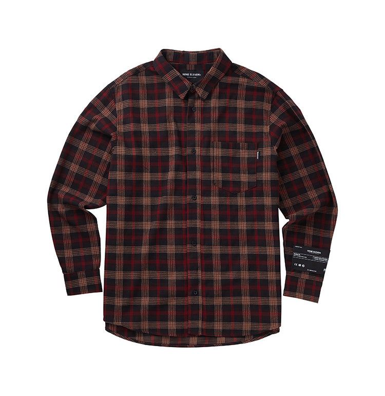 Loose-fit check shirts