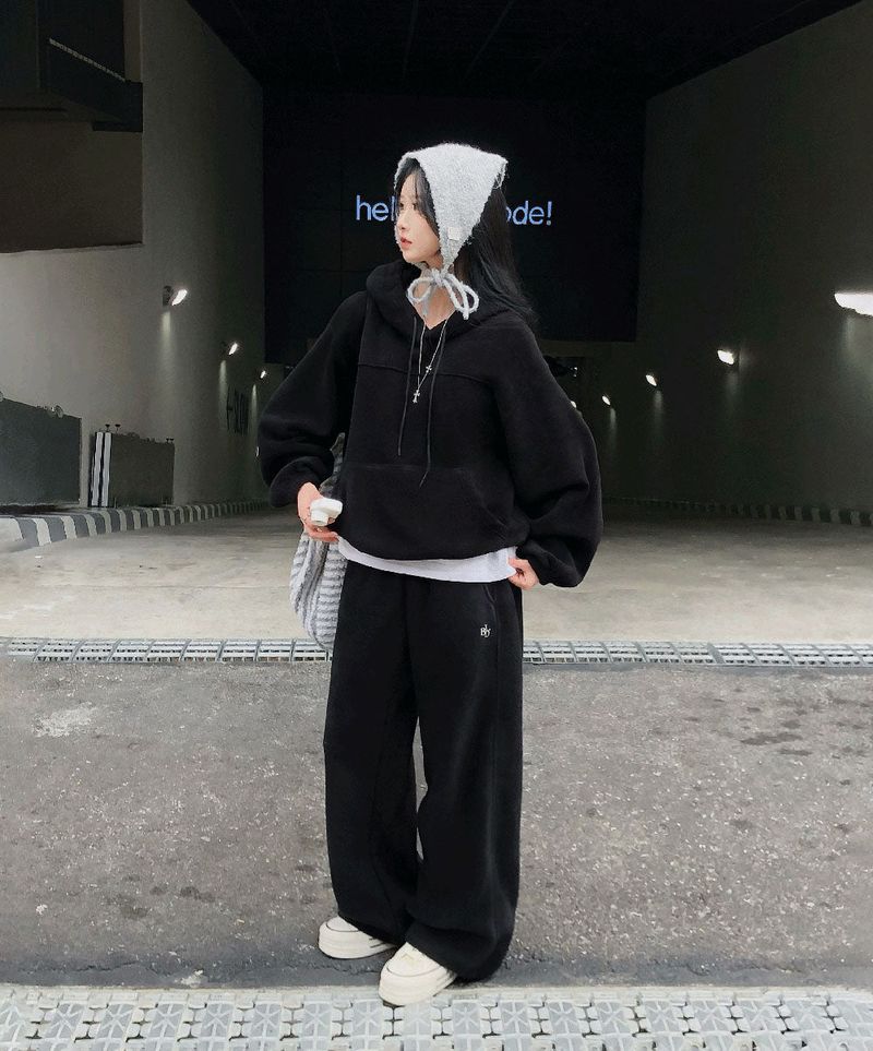 [BELLIDE MADE] fleece wide training setup