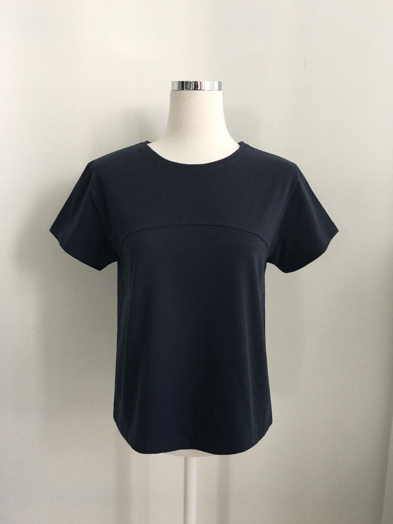 Pie semi crop T