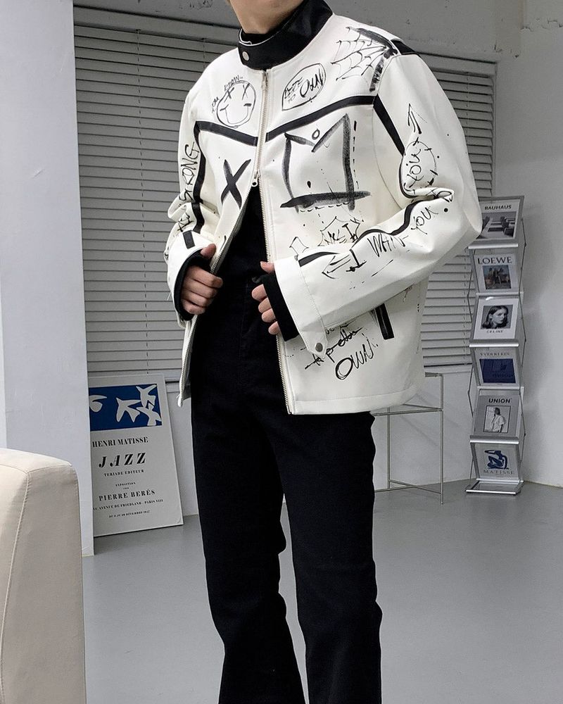 OWN Drawing Karim Biker Jacket