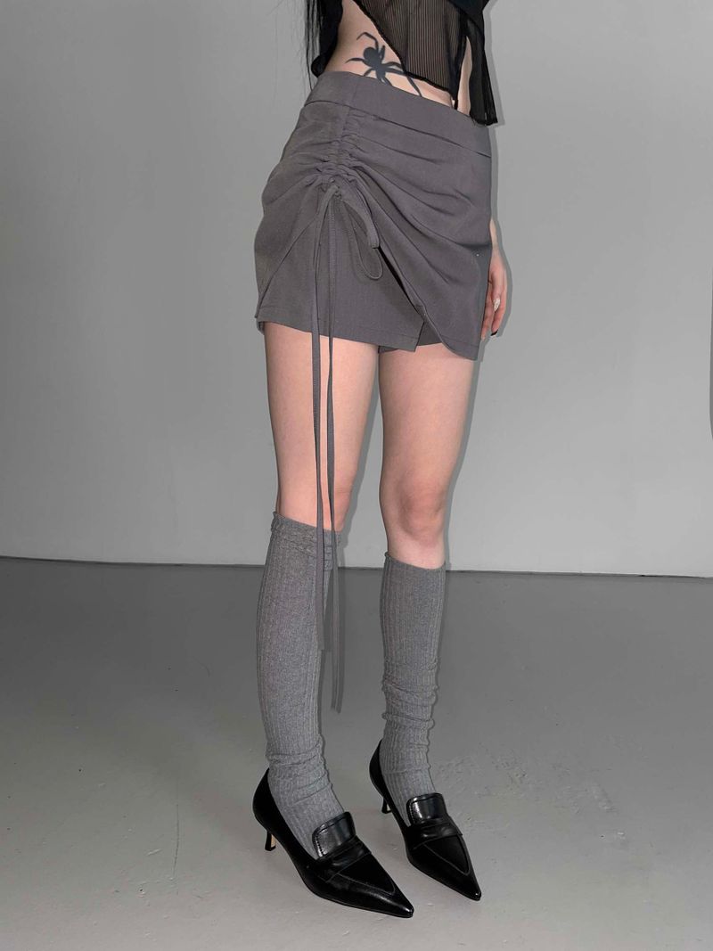 shirring formal skirts(2 color)