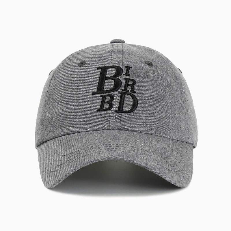 B BIRD（ビーバード）の「ニューロゴキャップ (グレー)（帽子）」