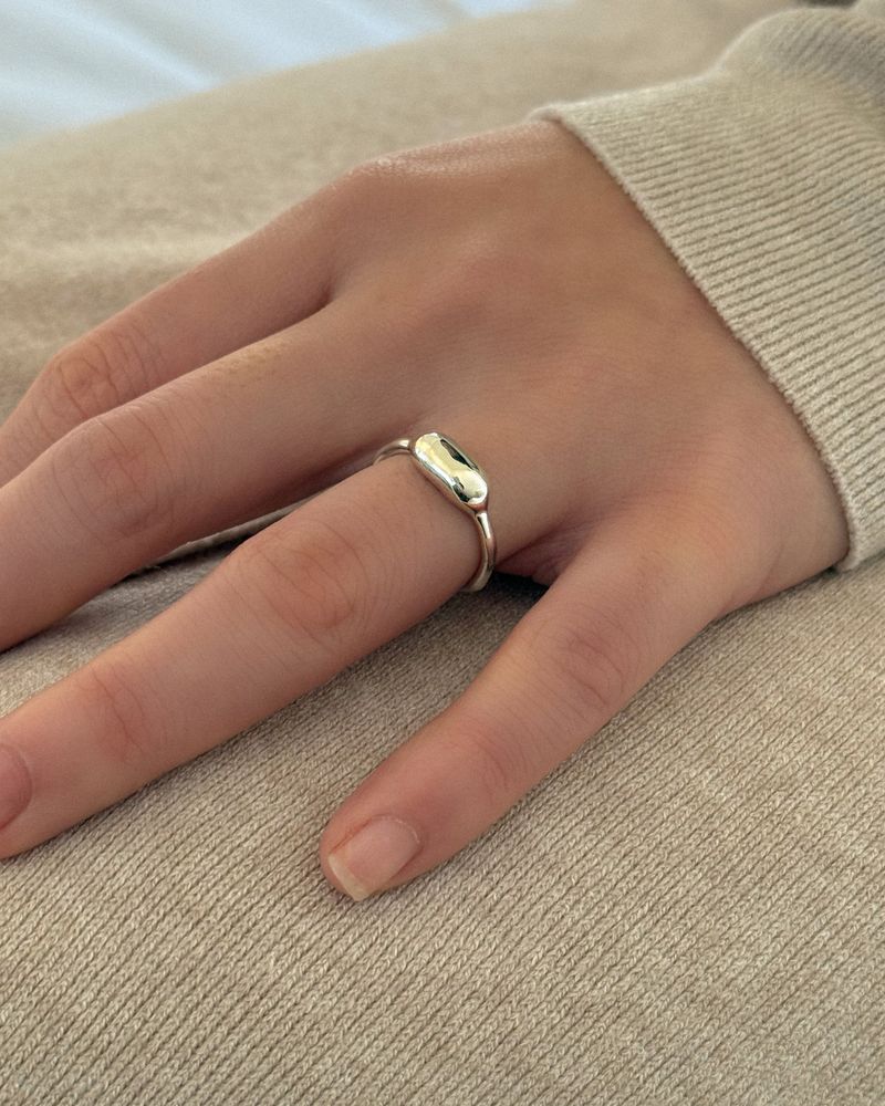 Snuggle ring (silver) *1PCS