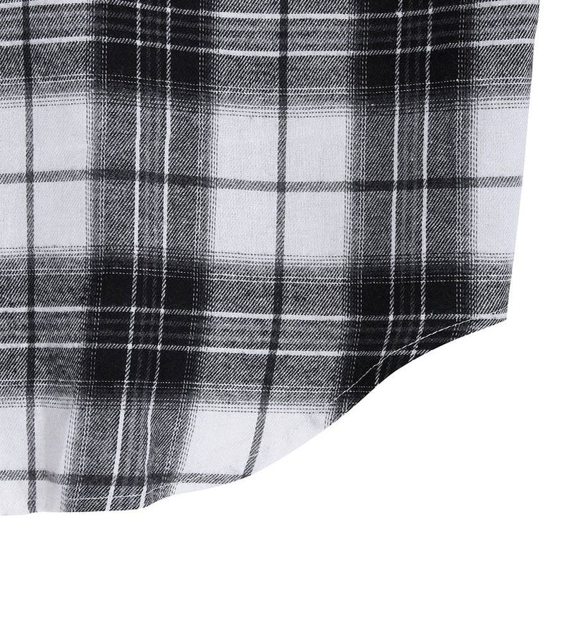 Lue Loose Fit Checkered Shirt