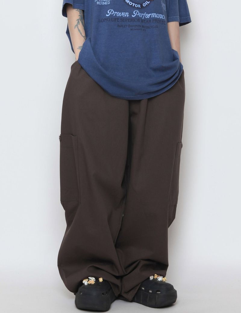 open pocket cargo pants