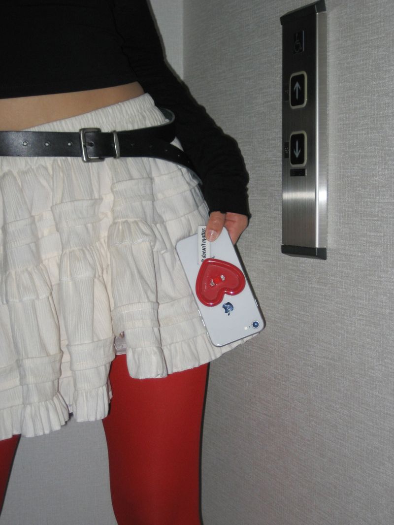 [Formica] Cherry Choco Button tok (Heart), Mag safe