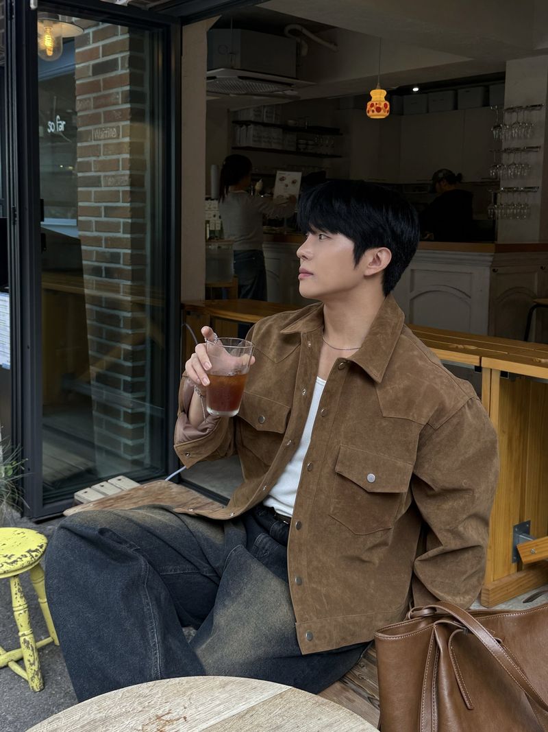 Tony western cropped suede jacket