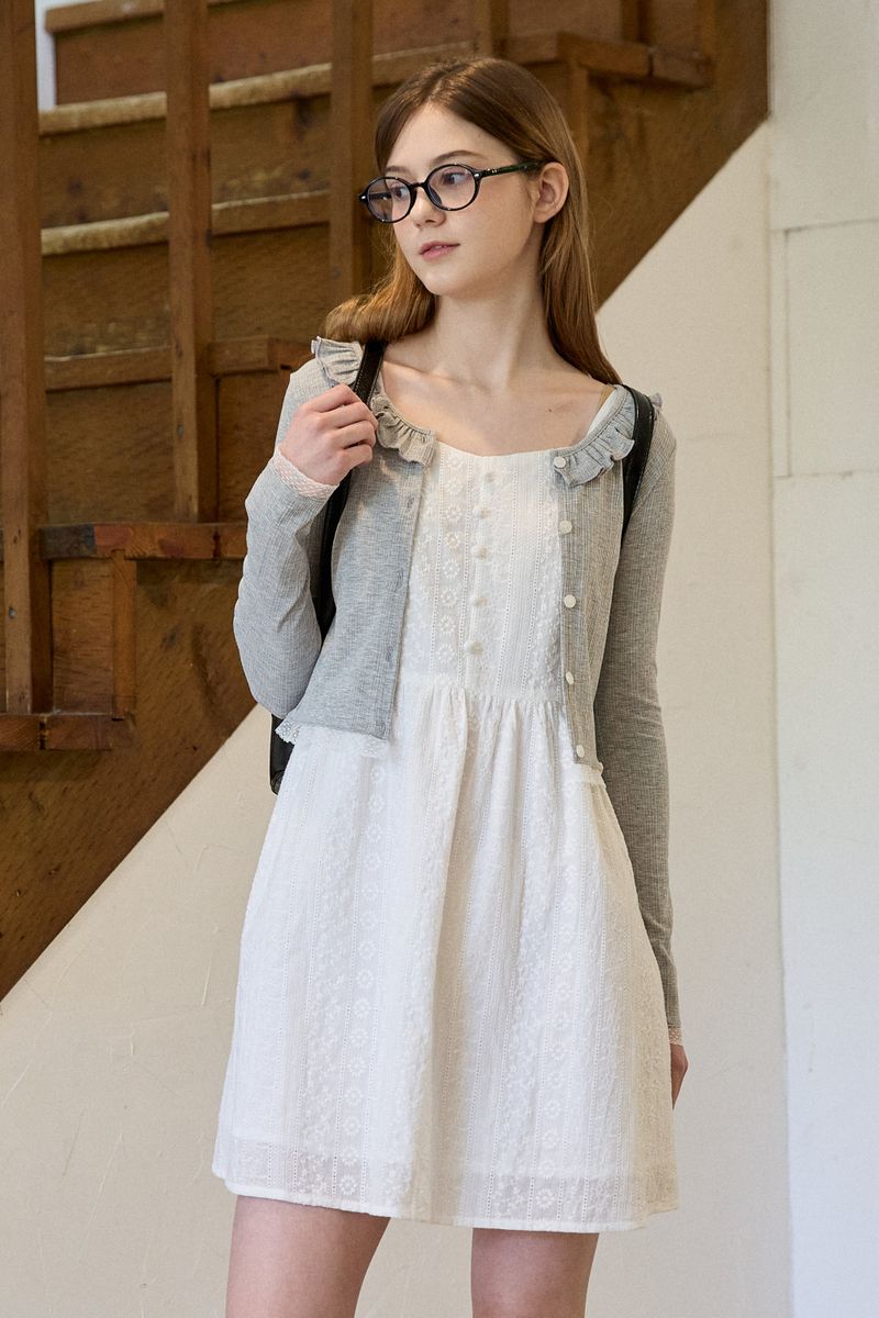 PINK PINEAPPLE（ピンクパイナップル）の「ELFIN CARDIGAN (2 COLORS)（）」