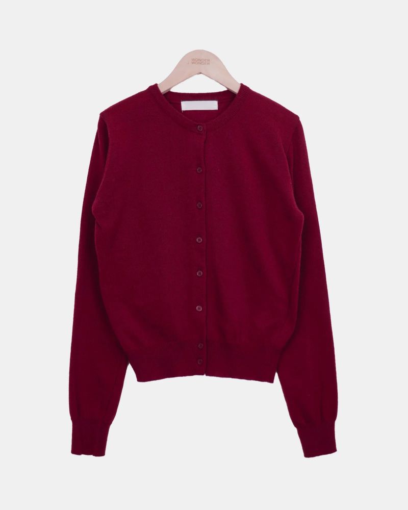 Moeun Round-Neck Cardigan