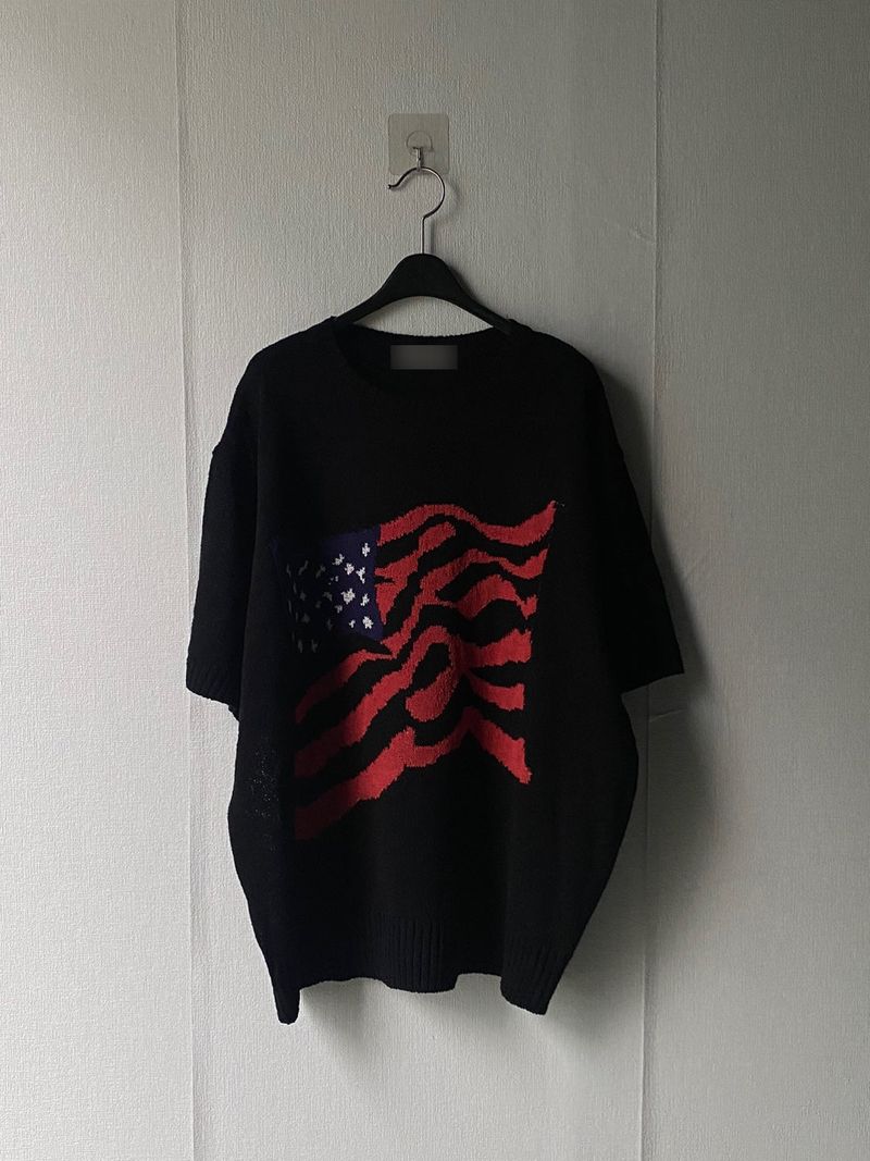 USA Round short sleeve knit 3