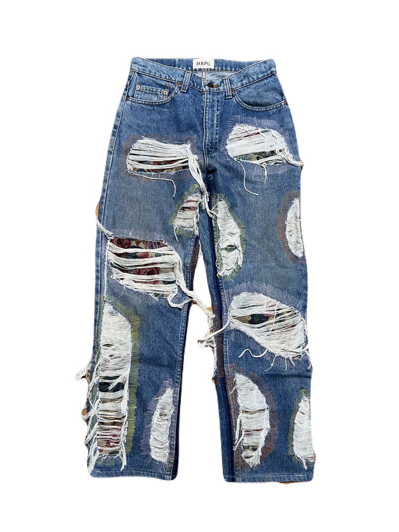 HRPG（エイチアールピージー）の「ROSE HIDE DENIM（Pants）」