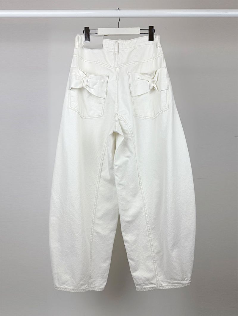 RIBBON BALLOON PANTS (2C)
