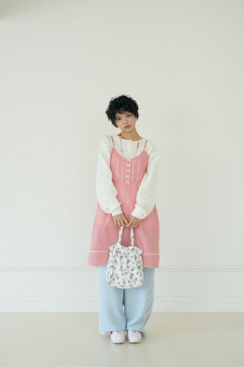 SHAKIRI（シャキリ）の「RUBY COTTON SLIP DRESS (RED)（Dresses）」