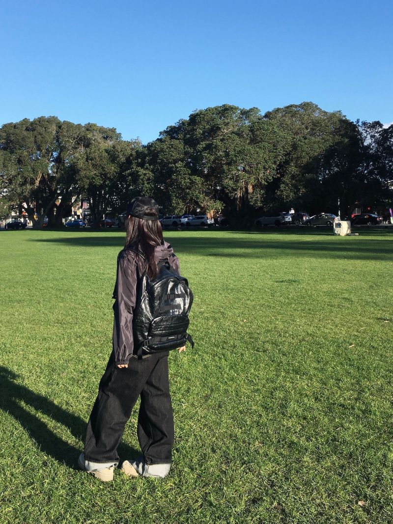 Bridge Roll-Up Raw Wide Pants (2c)