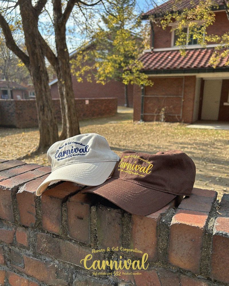 CARNIVAL WASHED BALL CAP / BEIGE