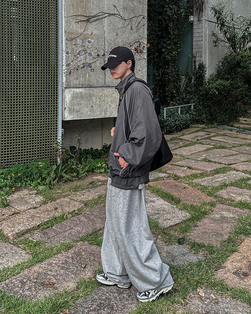 Miju Side Snap Balloon Sweat Pants