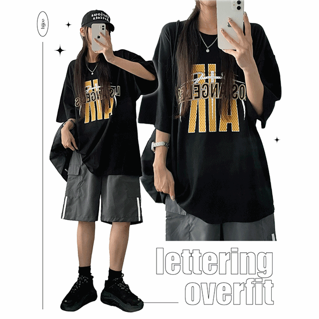 hijjoo（ハイチュー）の「Ruggle Air Oversized Fit Short-Sleeved T-Shirt（Tops）」