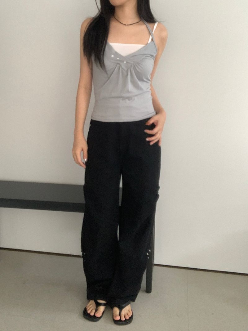[~2XL] ハワード サイドリベットパンツ