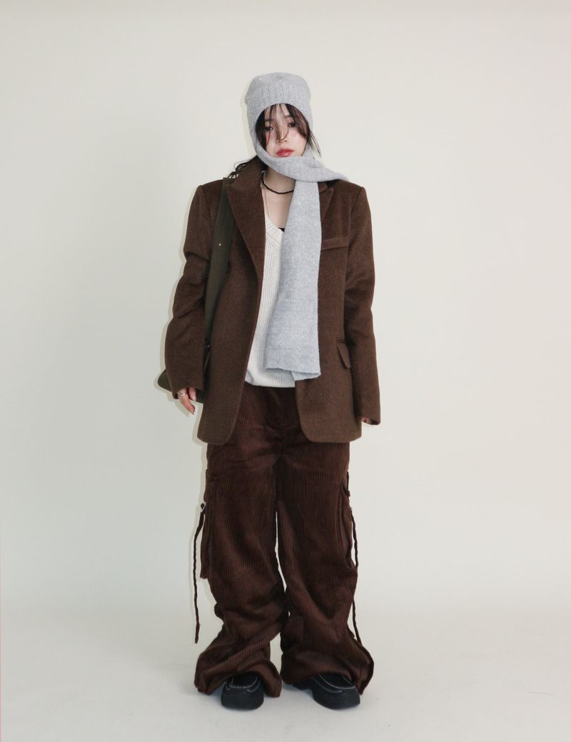 Winter Alpaca Formal Single Jacket (Wool Jacket) (Lining 2 Ounces)