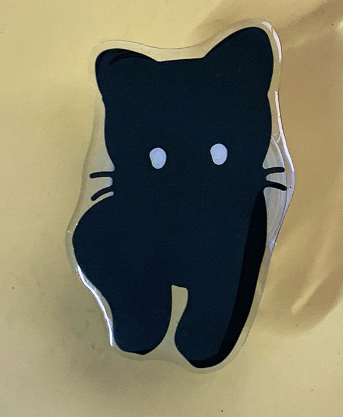 Black White Cat Smart Tok