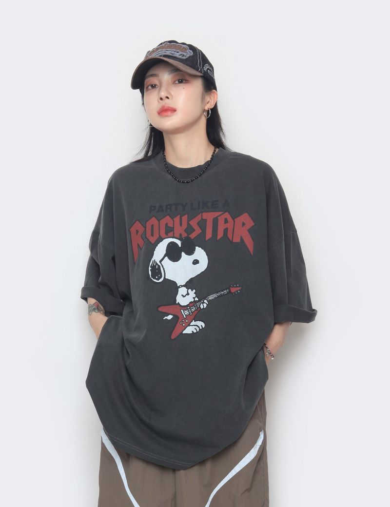 nutellike(ヌテールライク)の「Snoop Rockstar Short-Sleeved T-Shirt(Tops)」