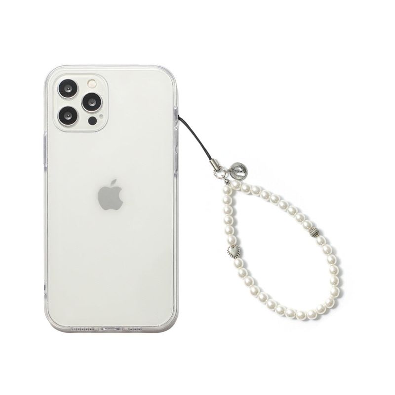 MINI LOVE PEARL PHONE STRAP KEY RING
