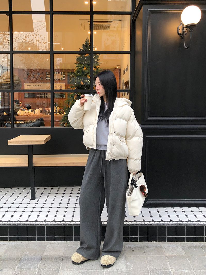 [MADE] ENTOL VELOUR WIDE PANTS