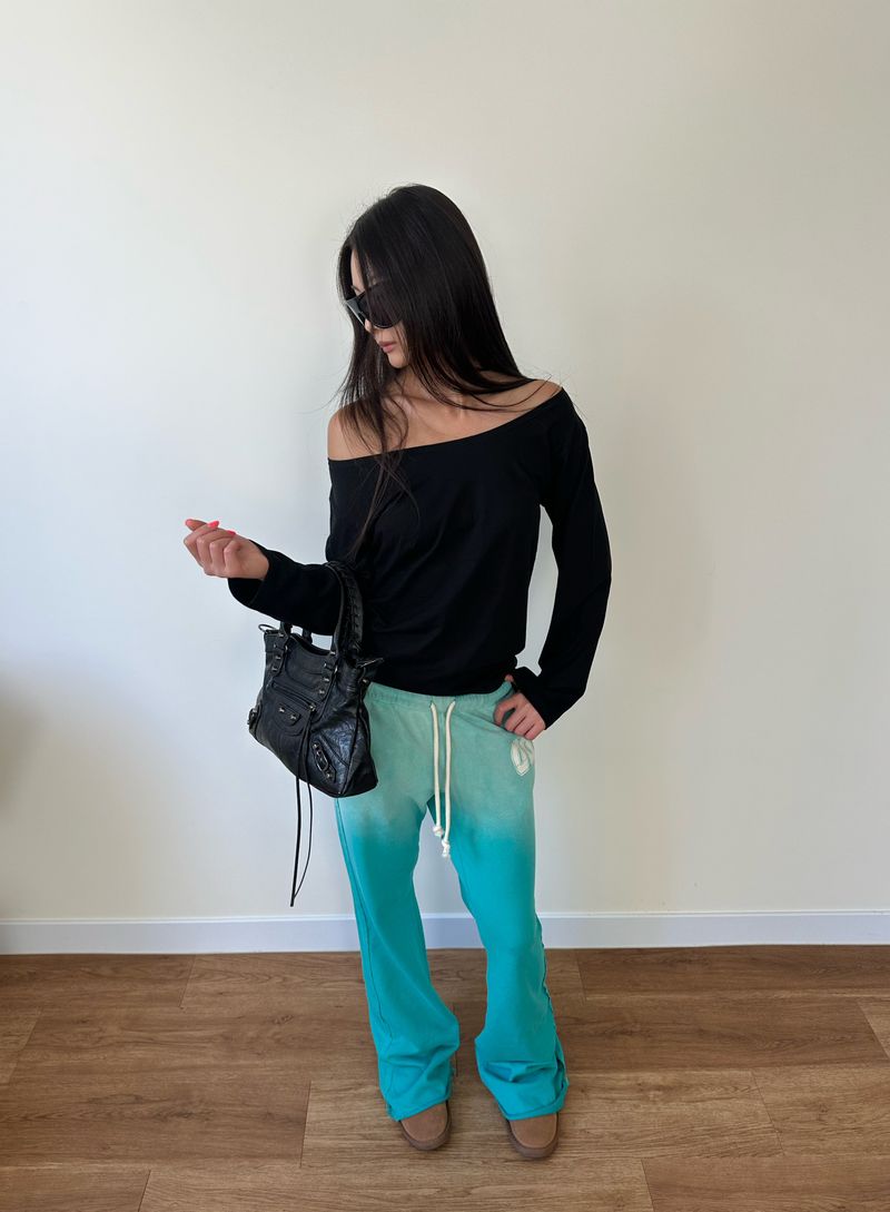 gradient wash sweatpants