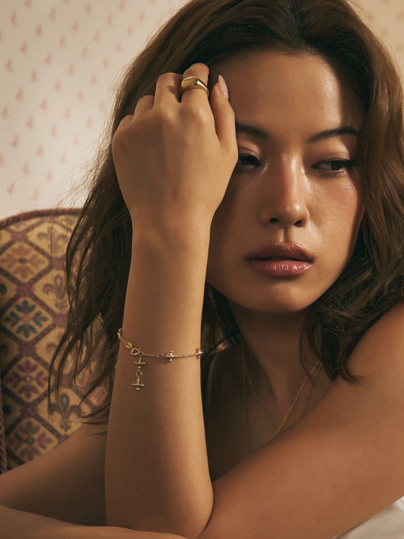 CROSS CHAIN BRACELET