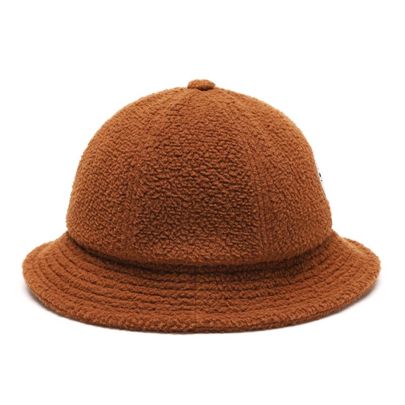 NUVOLINO FLEECE BUCKET HAT [BROWN]