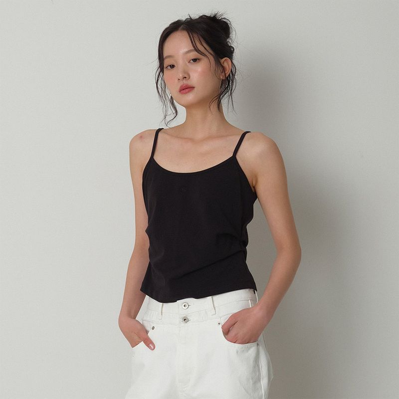 Loventina（ラヴェンティナ）の「Cowl Sleeveless_Black（Tops）」