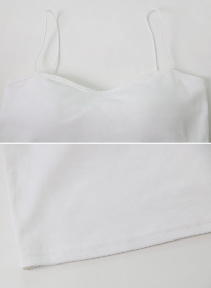 SP Crop Strap Cap Sleeveless (3color)