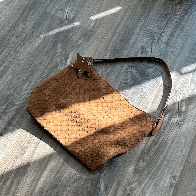 Woven Star Tag Bag