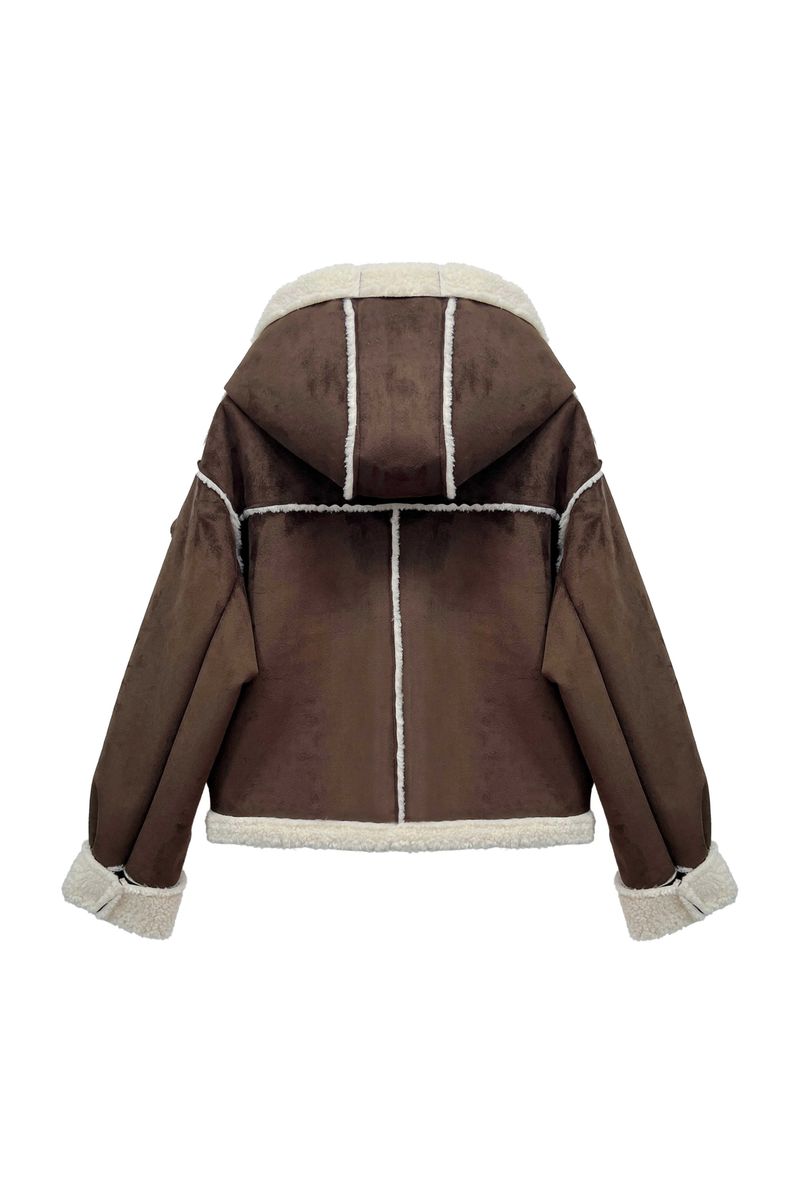 ADORABLE HOOD MUSTANG / BROWN