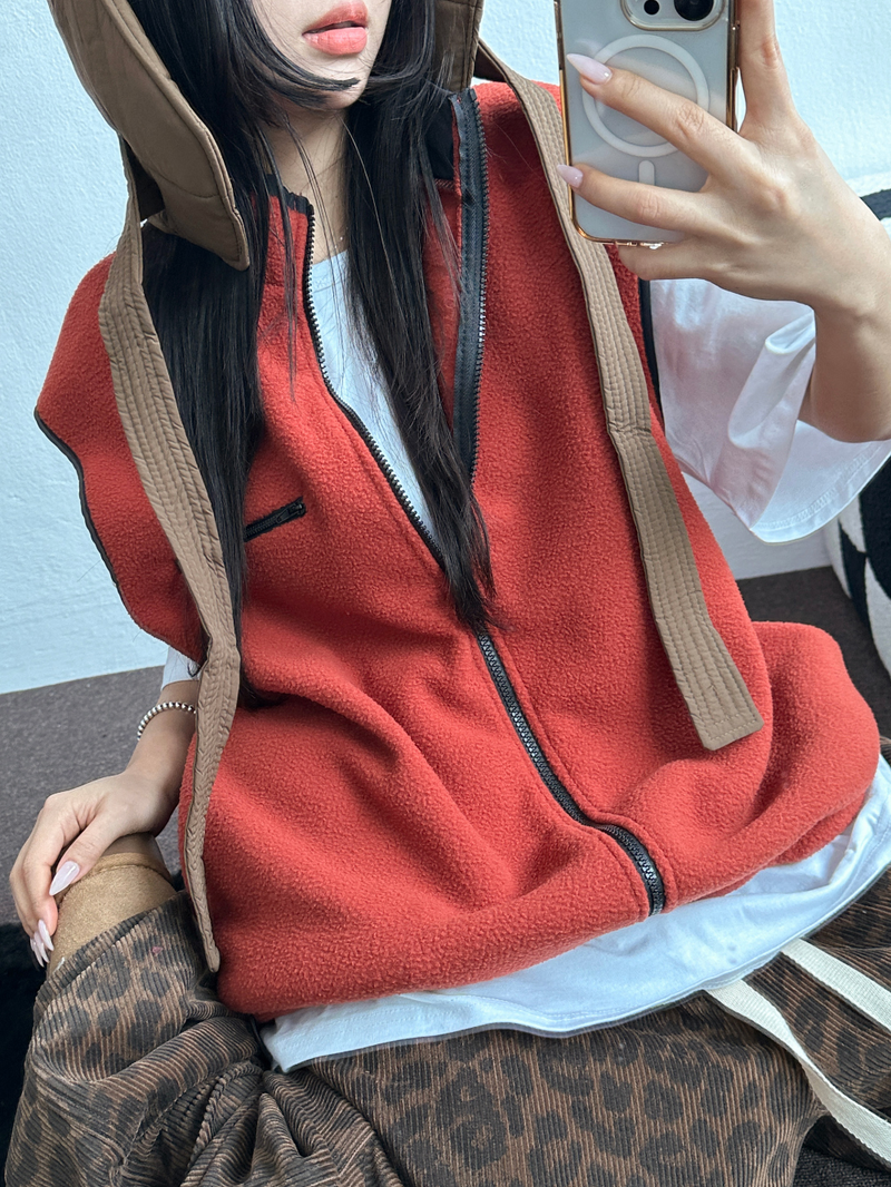 BOTH-SIDES FLEECE SNAP LONG PANTS 🧸🩵🤍6COLOR