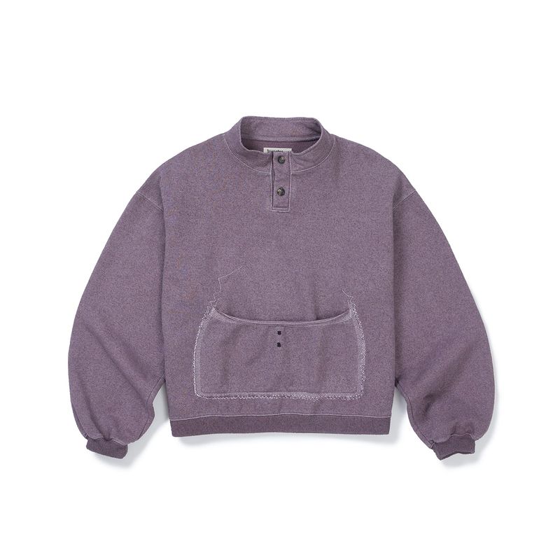 karactor（カラクター）の「[OATSLIFE] Milk foam pullover / Plum ash（Tops）」