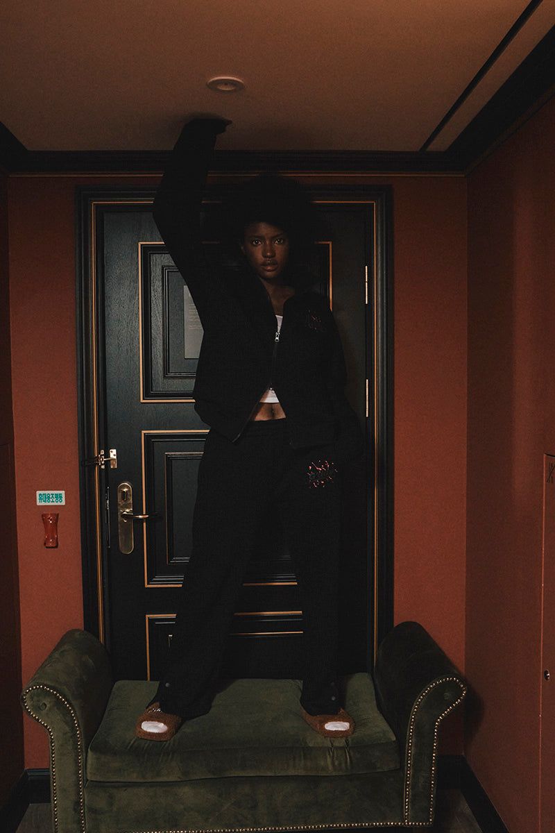 PACINO TRACK PANTS (BLACK)