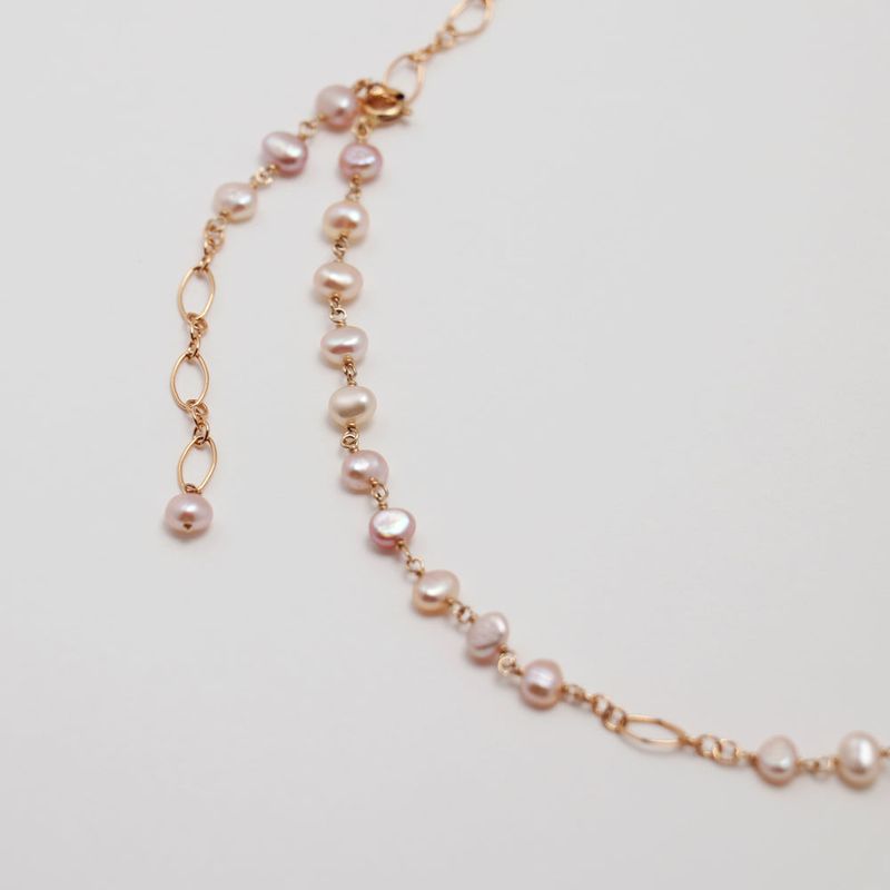 baby baroque pearl necklace