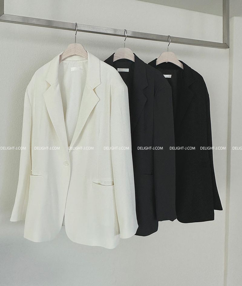 Mega Oversized Fit Blazer Jacket