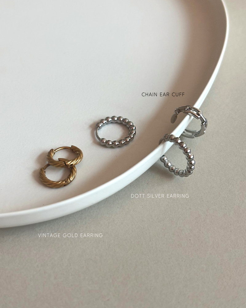 Vintage Gold Earrings